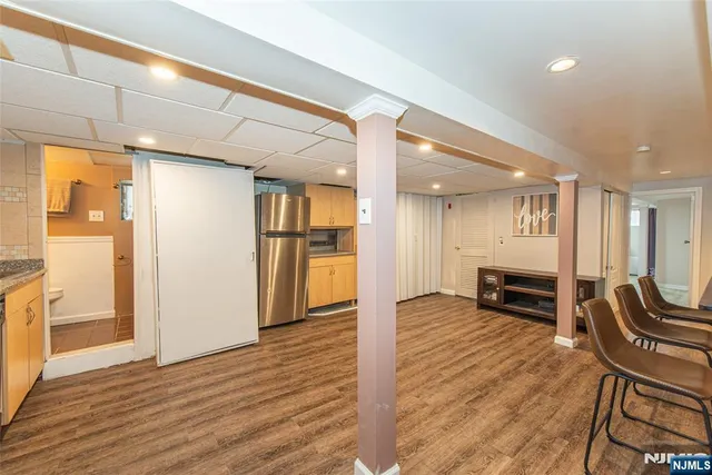 a view of a living room