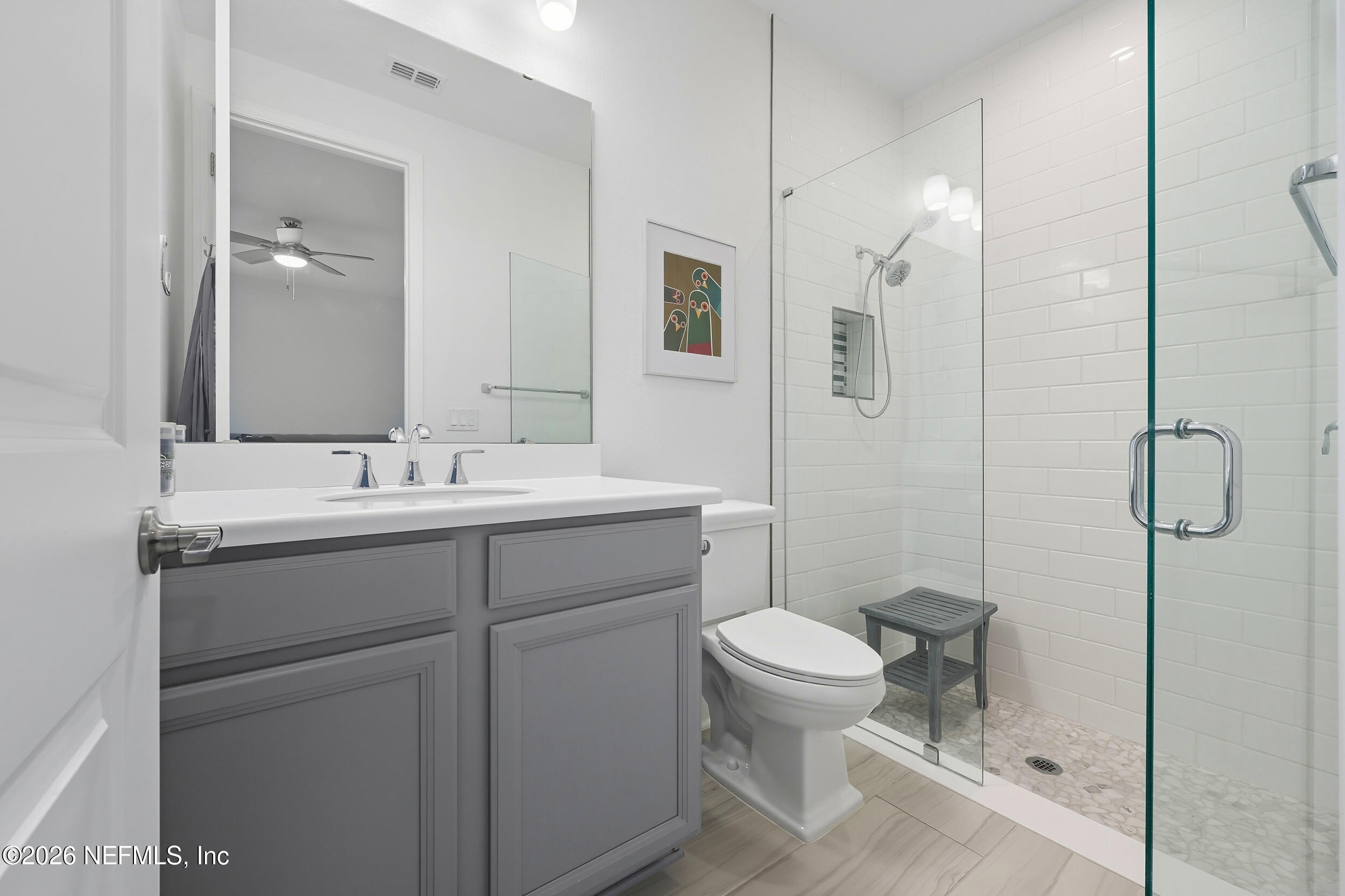 494 Marquesa Circle St. Johns, FL 32259 - Photo 42 of 76 a bathroom with a sink toilet and shower