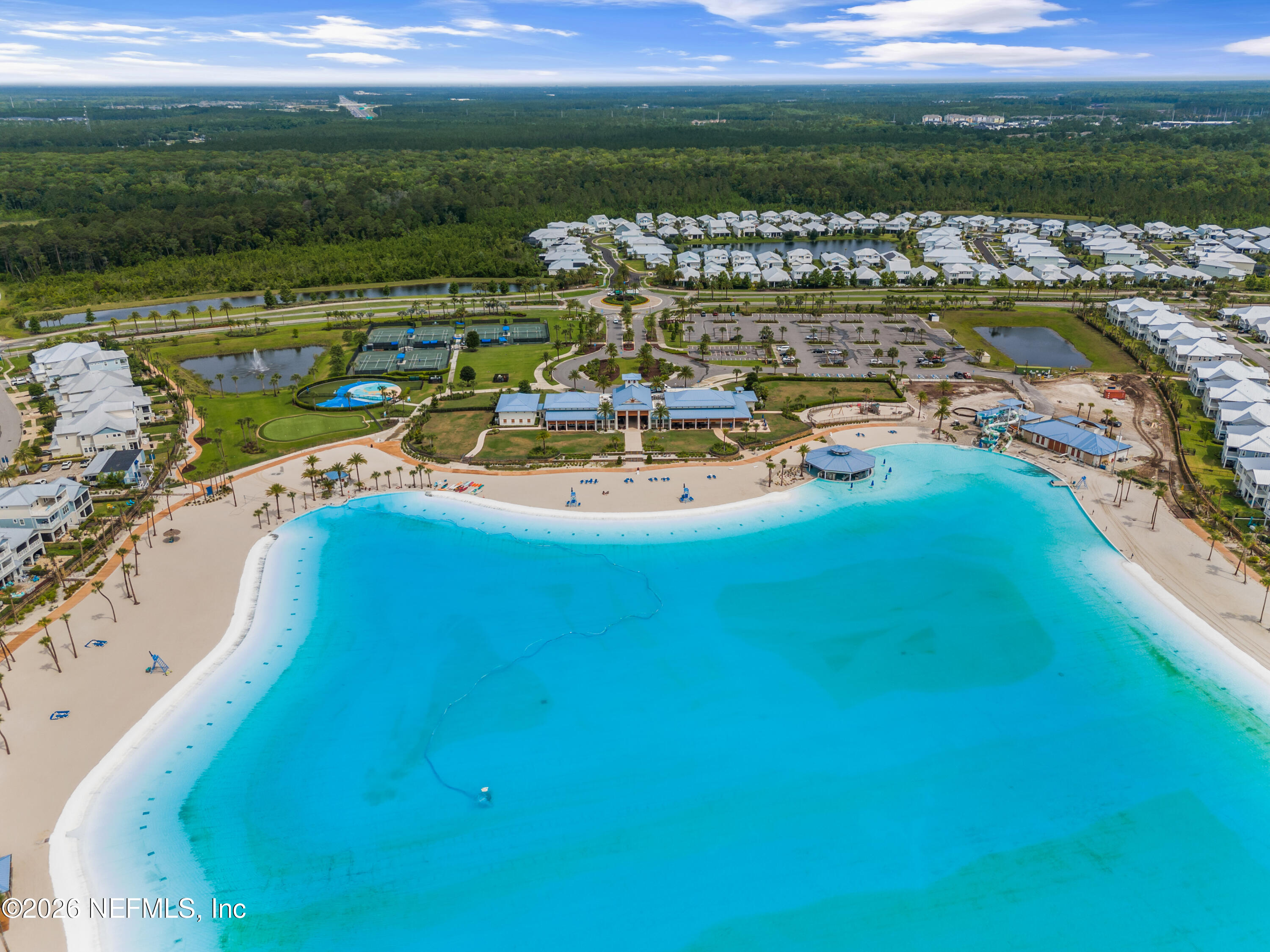 494 Marquesa Circle St. Johns, FL 32259 - Photo 73 of 76 a view of a lake with a mountain
