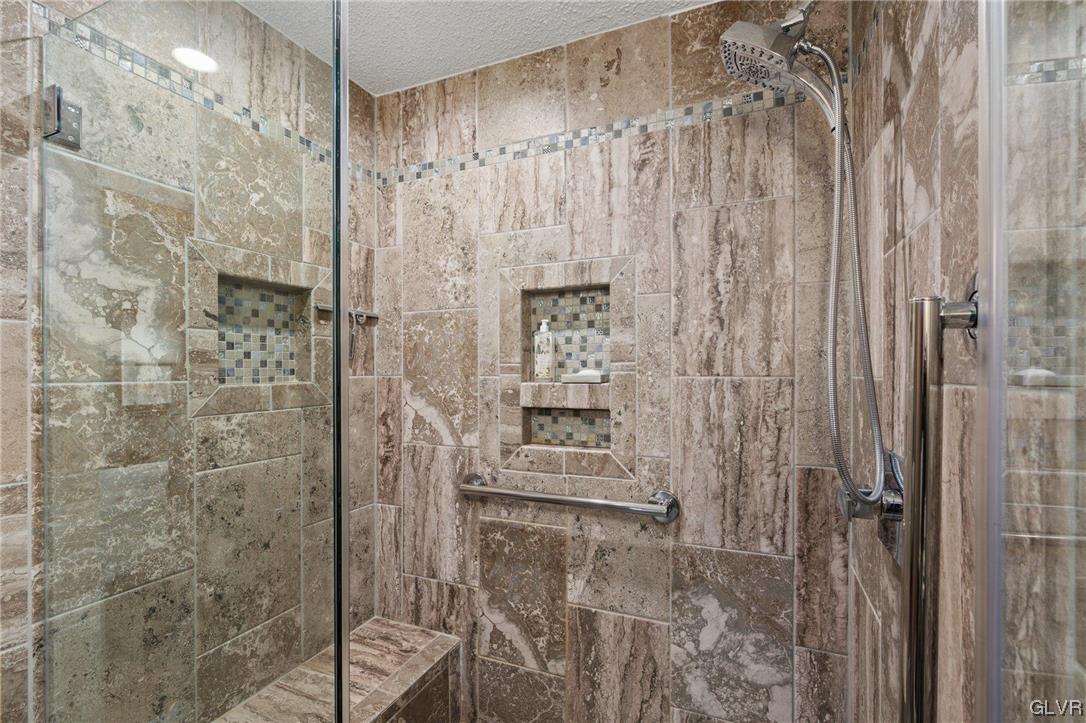 3215 Cherry Ridge Road Bushkill, PA 18324 - Photo 31 of 50 a bathroom with a shower