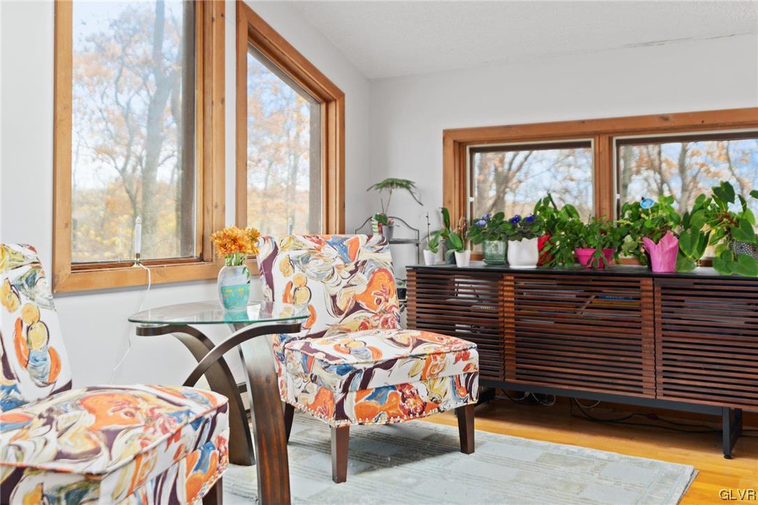 3215 Cherry Ridge Road Bushkill, PA 18324 - Photo 36 of 50 a bedroom with furniture and a window