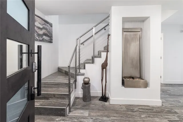 a view of an entryway