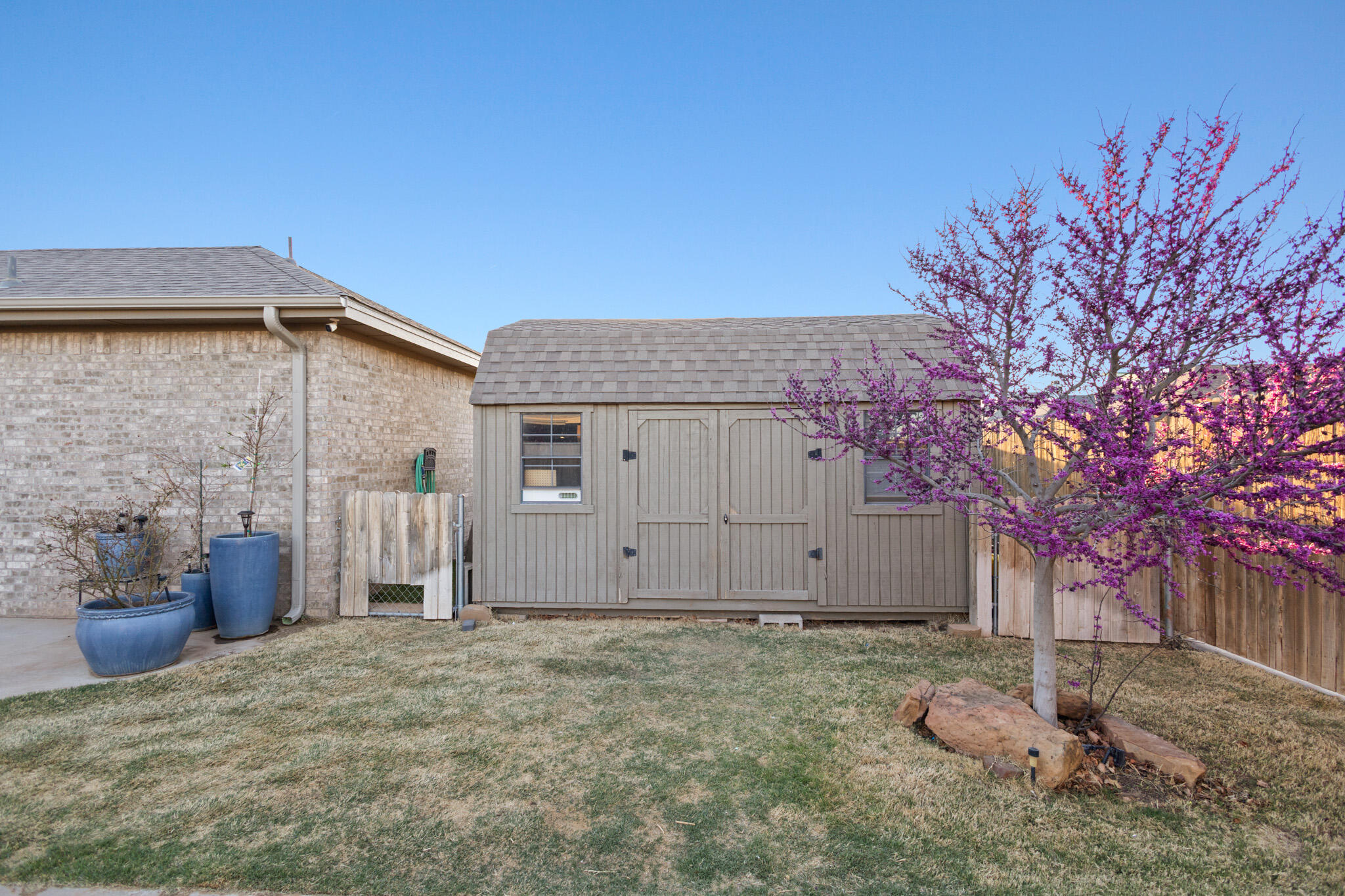 7808 58th Street Lubbock, TX 79407 - Photo 48 of 50 a view of a backyard space