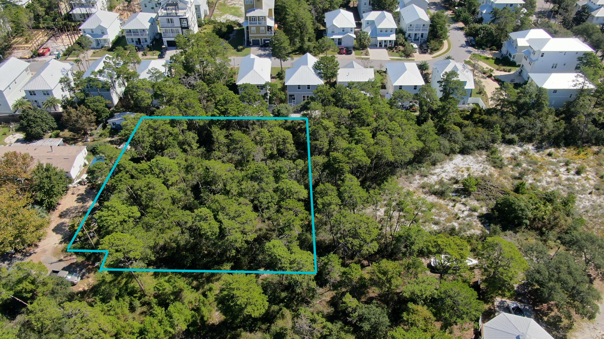 6 Sharlene Ln Inlet Beach Inlet Beach, FL 32461 - Photo 5 of 26 a view of a house with a yard