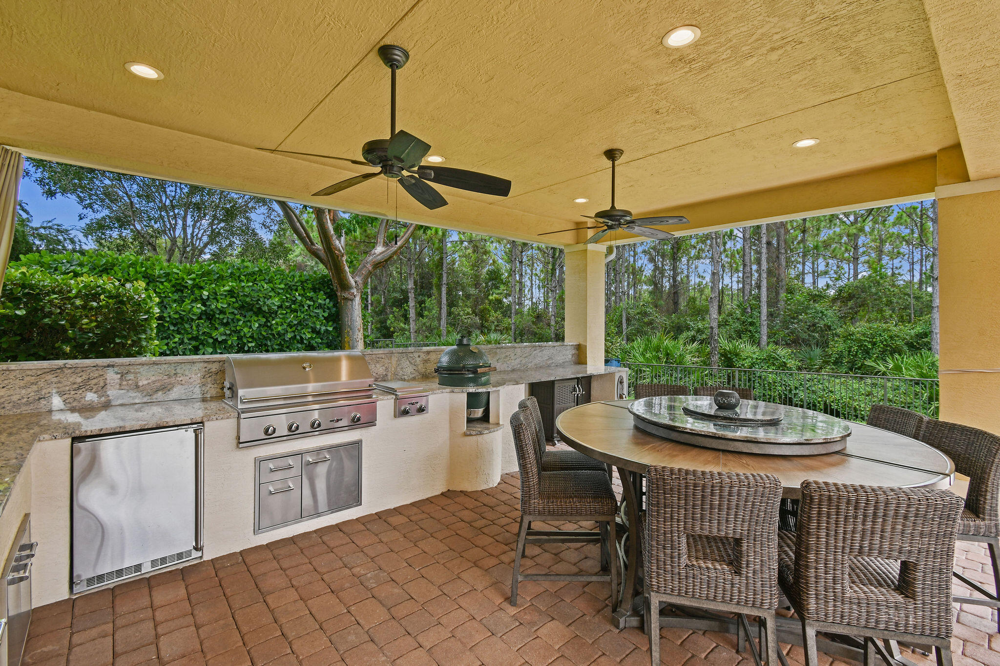 7668 Southeast Laque Circle Stuart, FL 34997 - Photo 47 of 64 Well Appointed Summer Kitchen