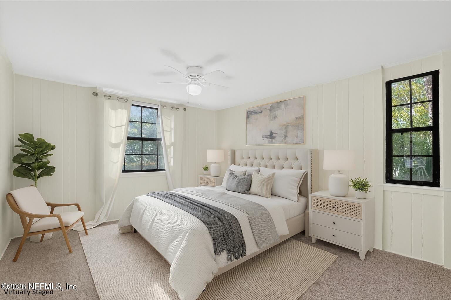 1217 Cook Street Jacksonville, FL 32205 - Photo 18 of 43 AI Staged Primary Bedroom