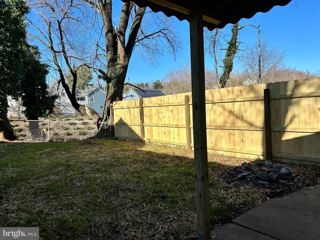 a view of outdoor space and yard
