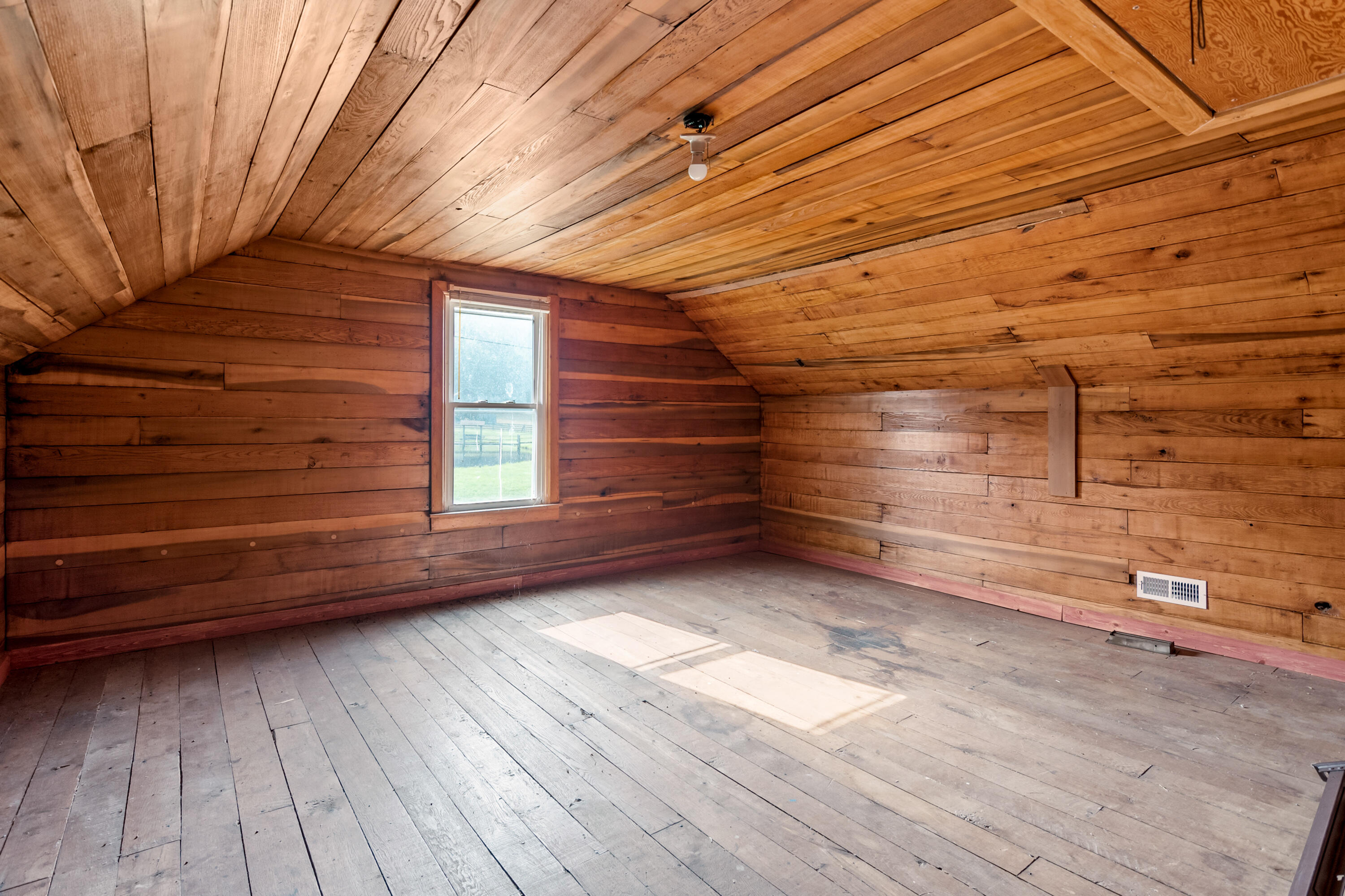 767 Kyle Weeks Road Southwest Willis, VA 24380 - Photo 56 of 86 a view of a room with wooden walls