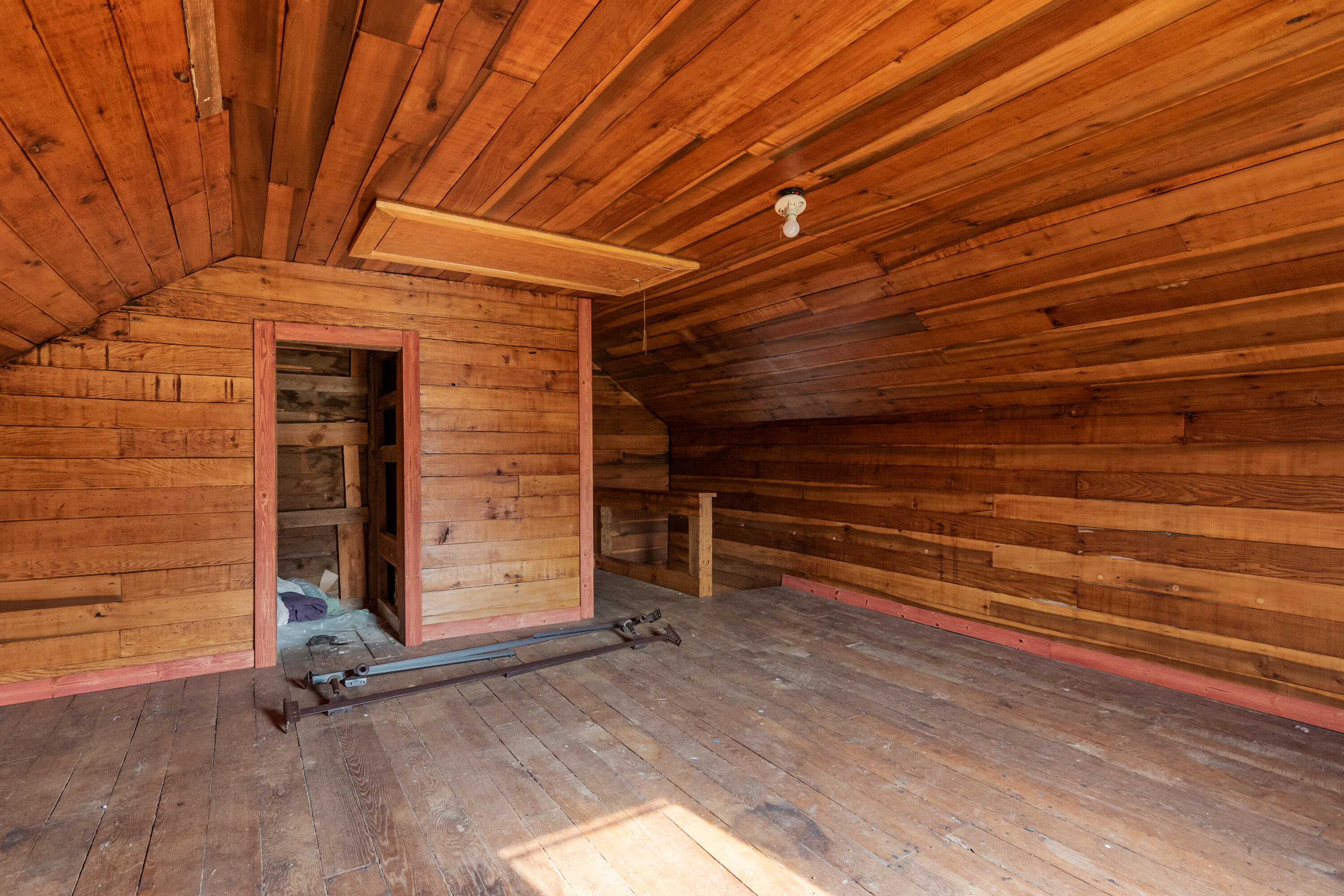 767 Kyle Weeks Road Southwest Willis, VA 24380 - Photo 57 of 86 a view of a room with wooden walls