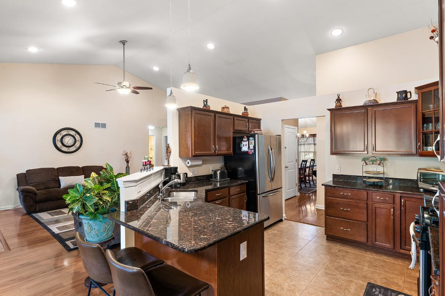 10331 Nelson Street Crown Point, IN 46307 - Photo 23 of 47 a kitchen with a table and chairs in it