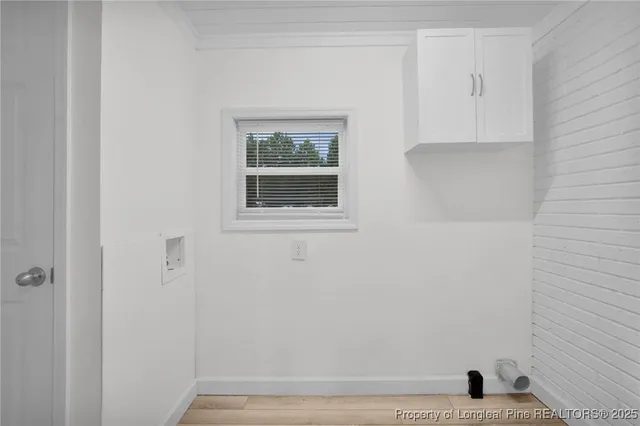 a view of front door and window