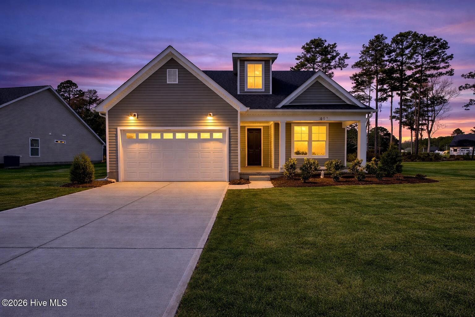 857 Fairway Road Ayden, NC 28513 - Photo 1 of 24 FrontTwilighjt