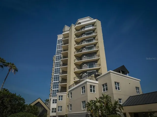 a front view of a building