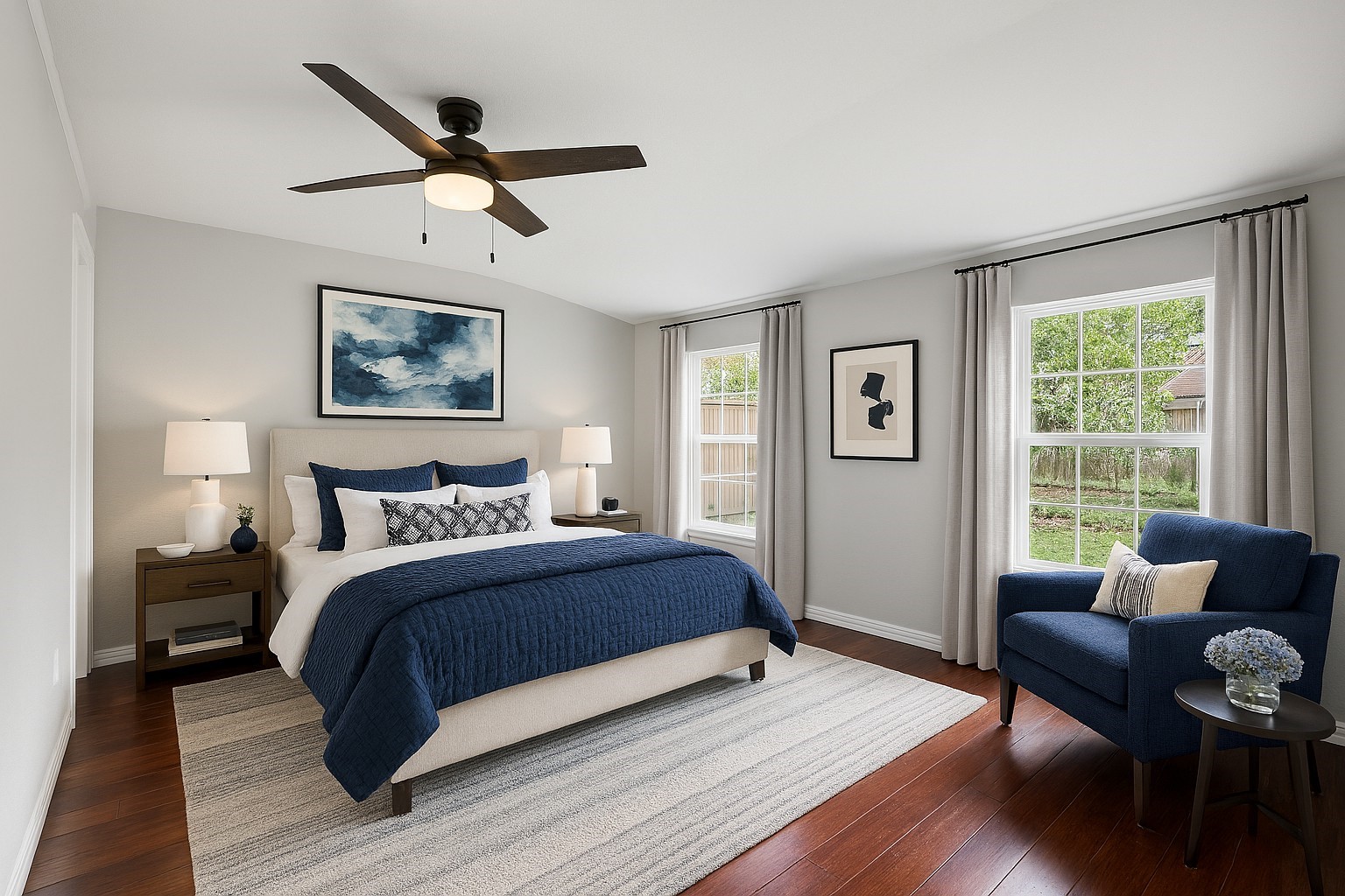 3535 Rosedale Street Houston, TX 77004 - Photo 21 of 44 digitally staged - bedroom #1