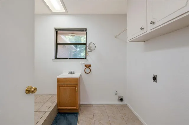 a view of backyard with outdoor space