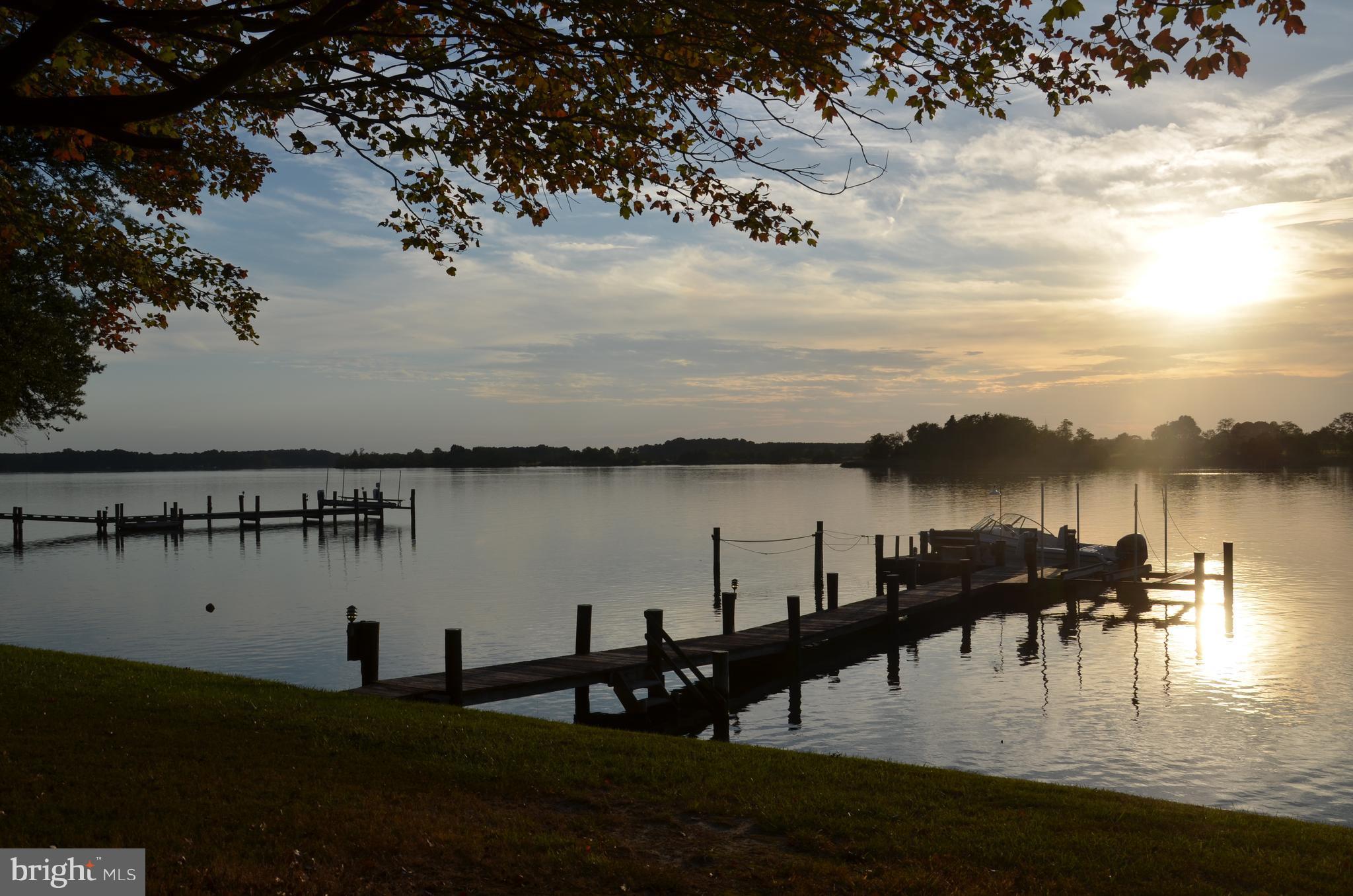 8602 Bozman Neavitt Road St. Michaels, MD 21663 - Photo 6 of 6 SUNSET VIEW (SW exposure)