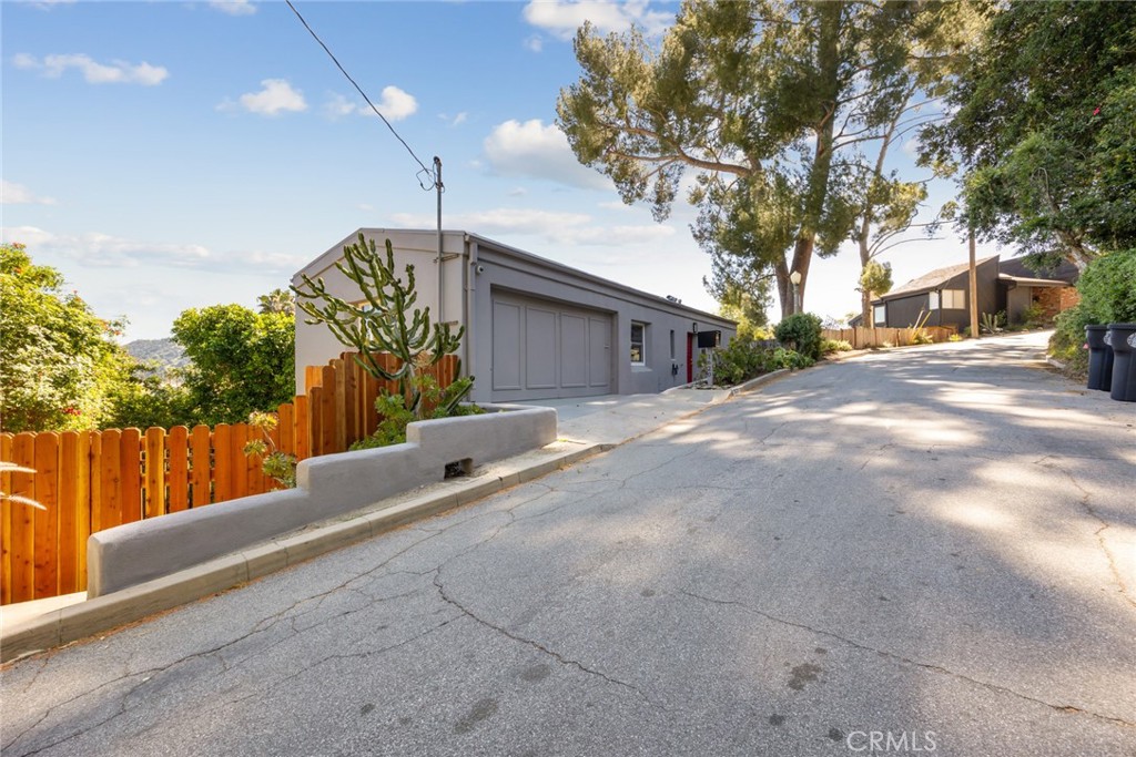 a view of a house with a outdoor space