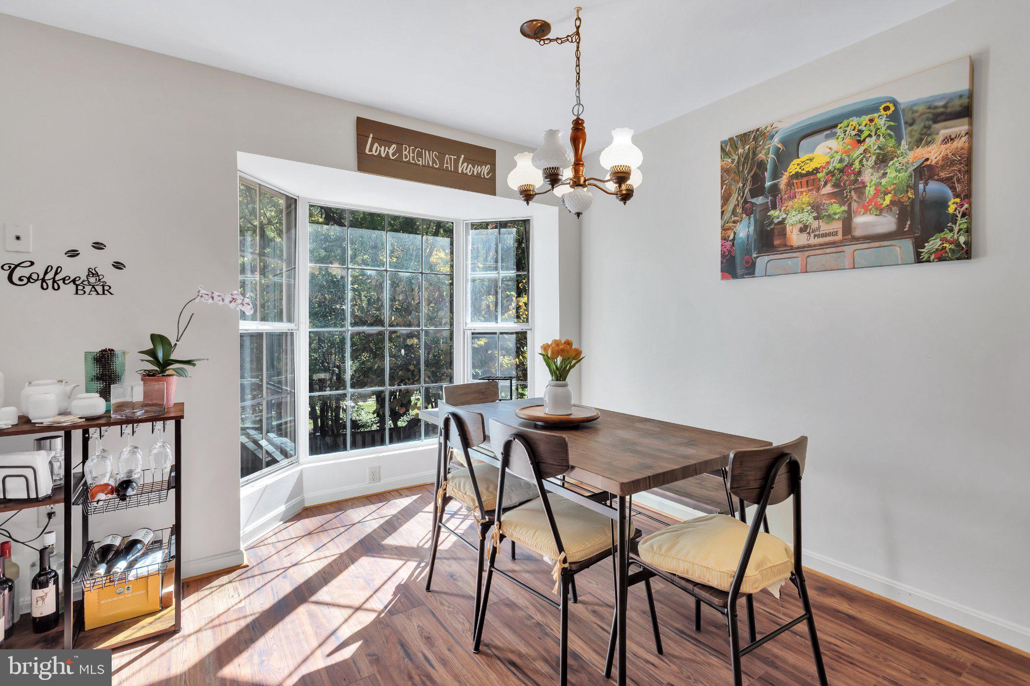 9009 Sweet Birch Court Springfield, VA 22152 - Photo 13 of 34 Bright dining nook with sunny views.