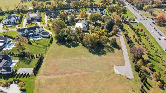 a view of swimming pool from a balcony