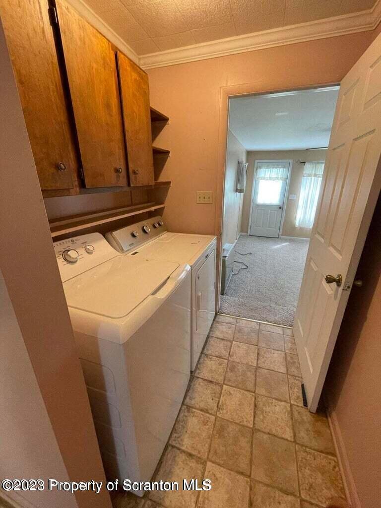 3511-3513 Winfield Avenue Moosic, PA 18507 - Photo 14 of 23 a utility room with dryer and washer