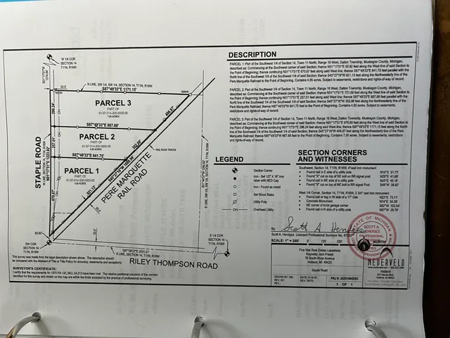 $109,900 | Vl Staple Road, Twin Lake, MI 49457