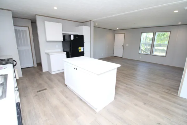 a close view of utility room