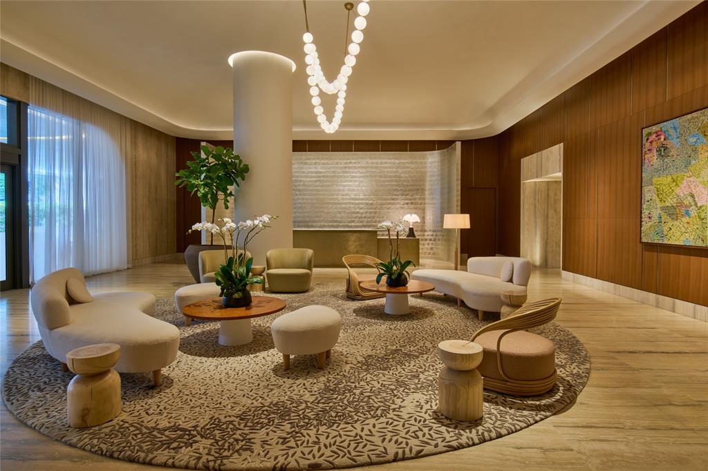 500 Alton Road, Unit 3903 04 Miami Beach, FL 33139 - Photo 38 of 72 a living room with furniture and potted plants