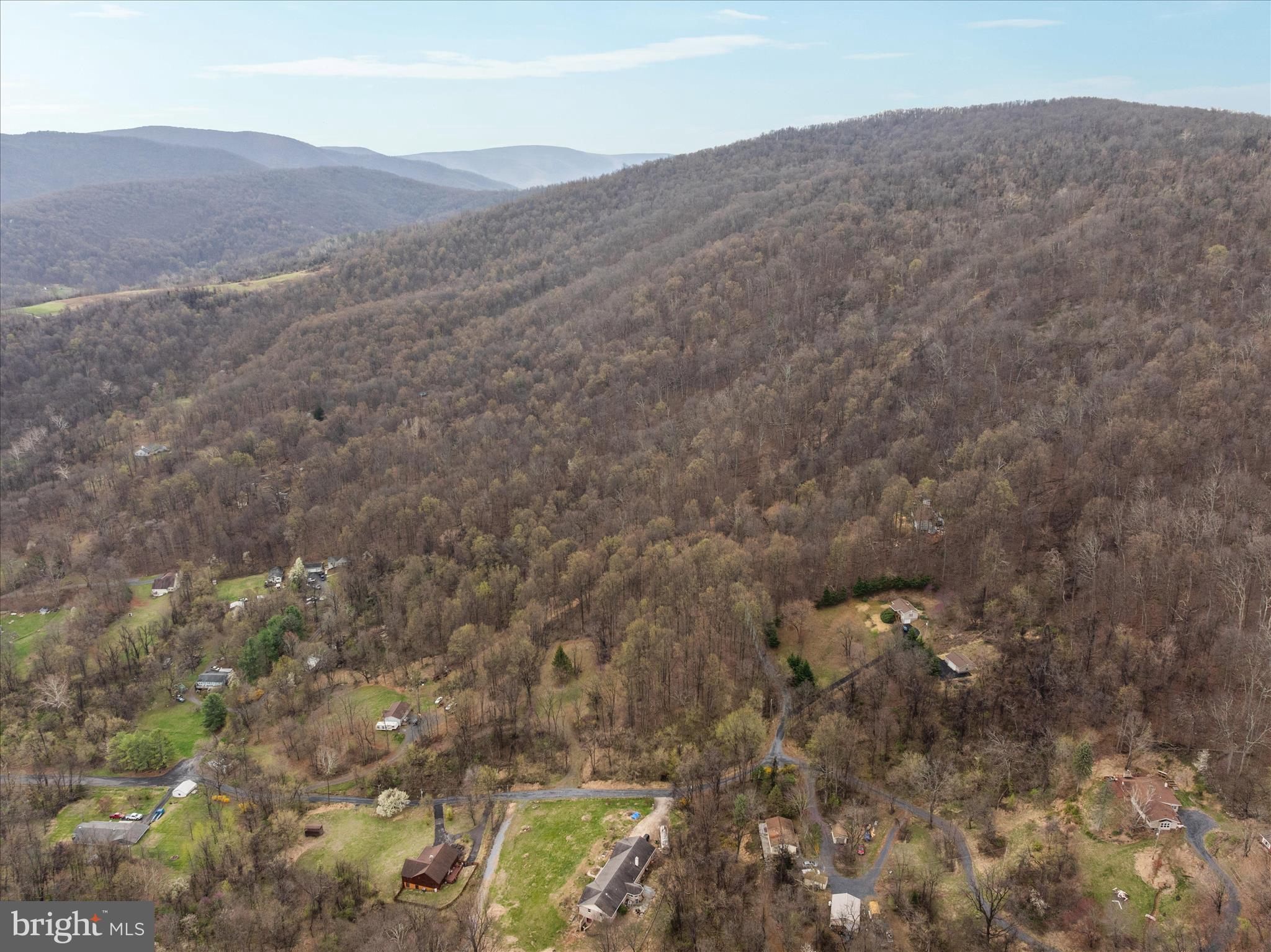 1005 Harmony Orchard Road Front Royal, VA 22630 - Photo 16 of 21 a view of a dry field with mountains in the background