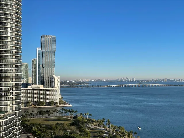 a view of a balcony with city view