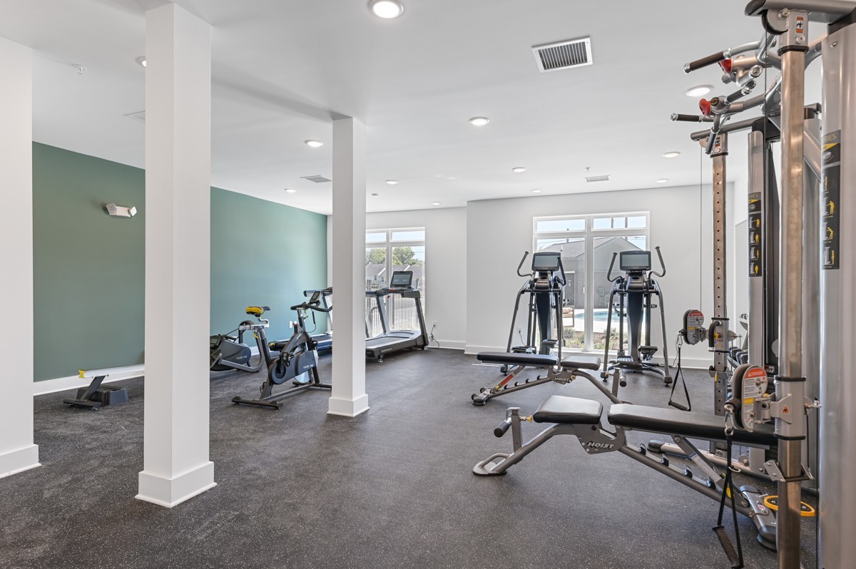 1540 Lebanon Pike, Unit 415 Nashville, TN 37210 - Photo 36 of 52 a view of a room with gym equipment