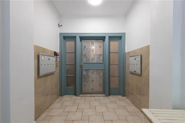 a view of an entryway