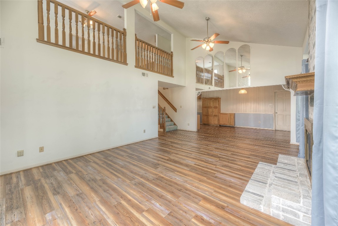 440 Lakeview Dr Loop Coldspring, TX 77331 - Photo 14 of 44 a view of entryway and hall with wooden floor