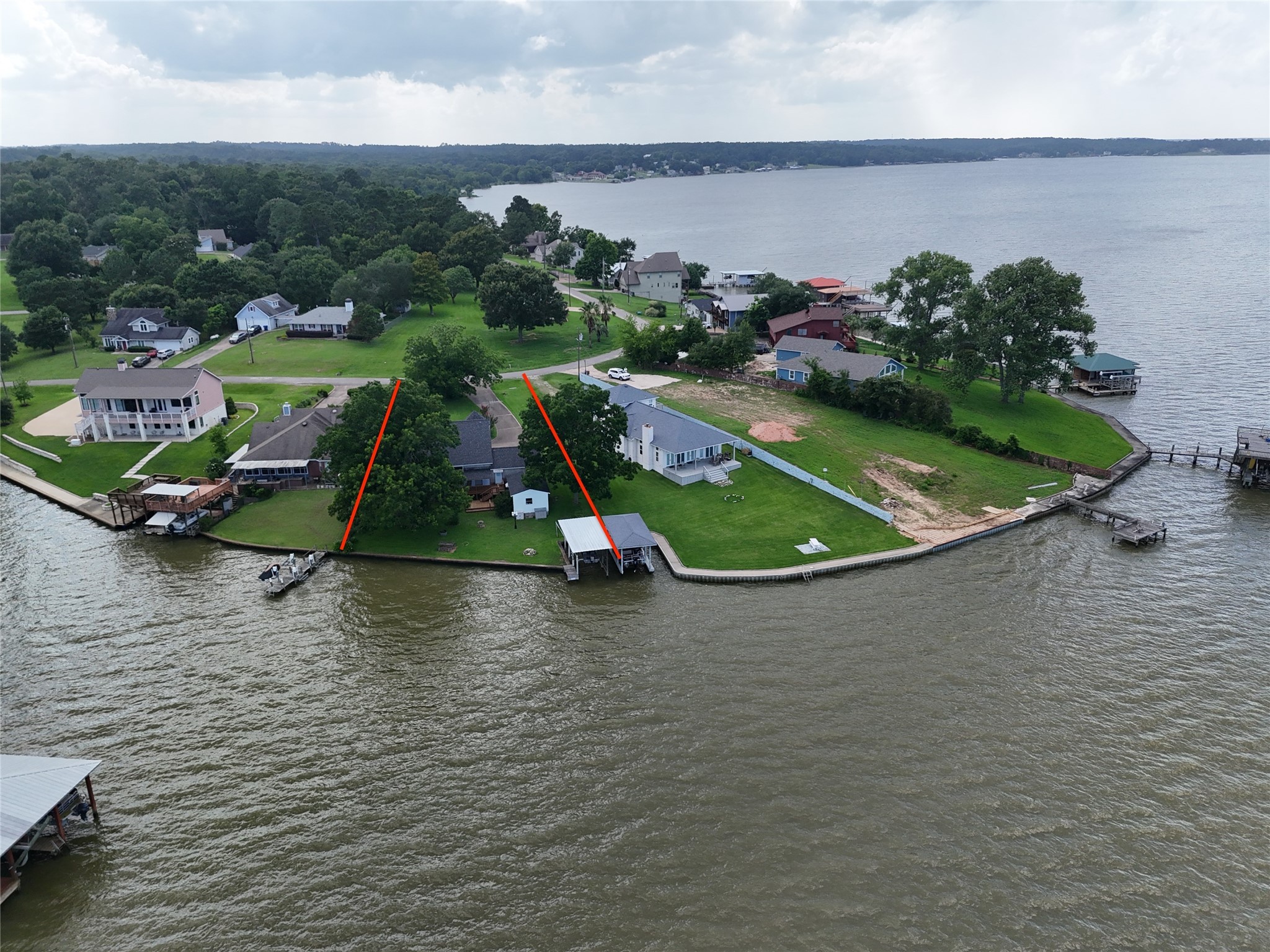 440 Lakeview Dr Loop Coldspring, TX 77331 - Photo 3 of 44 AERIAL VIEW