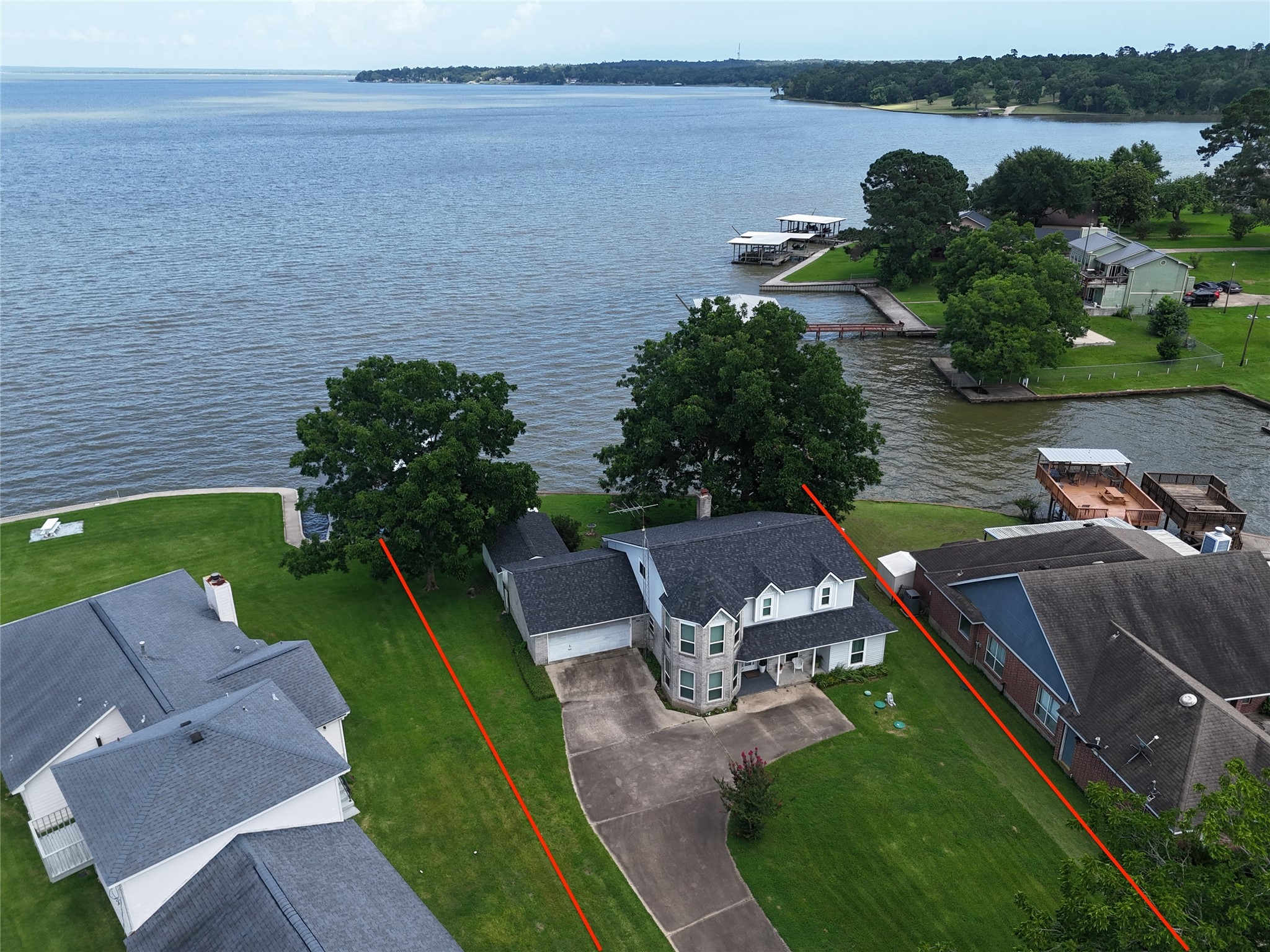 440 Lakeview Dr Loop Coldspring, TX 77331 - Photo 4 of 44 AERIAL VIEW