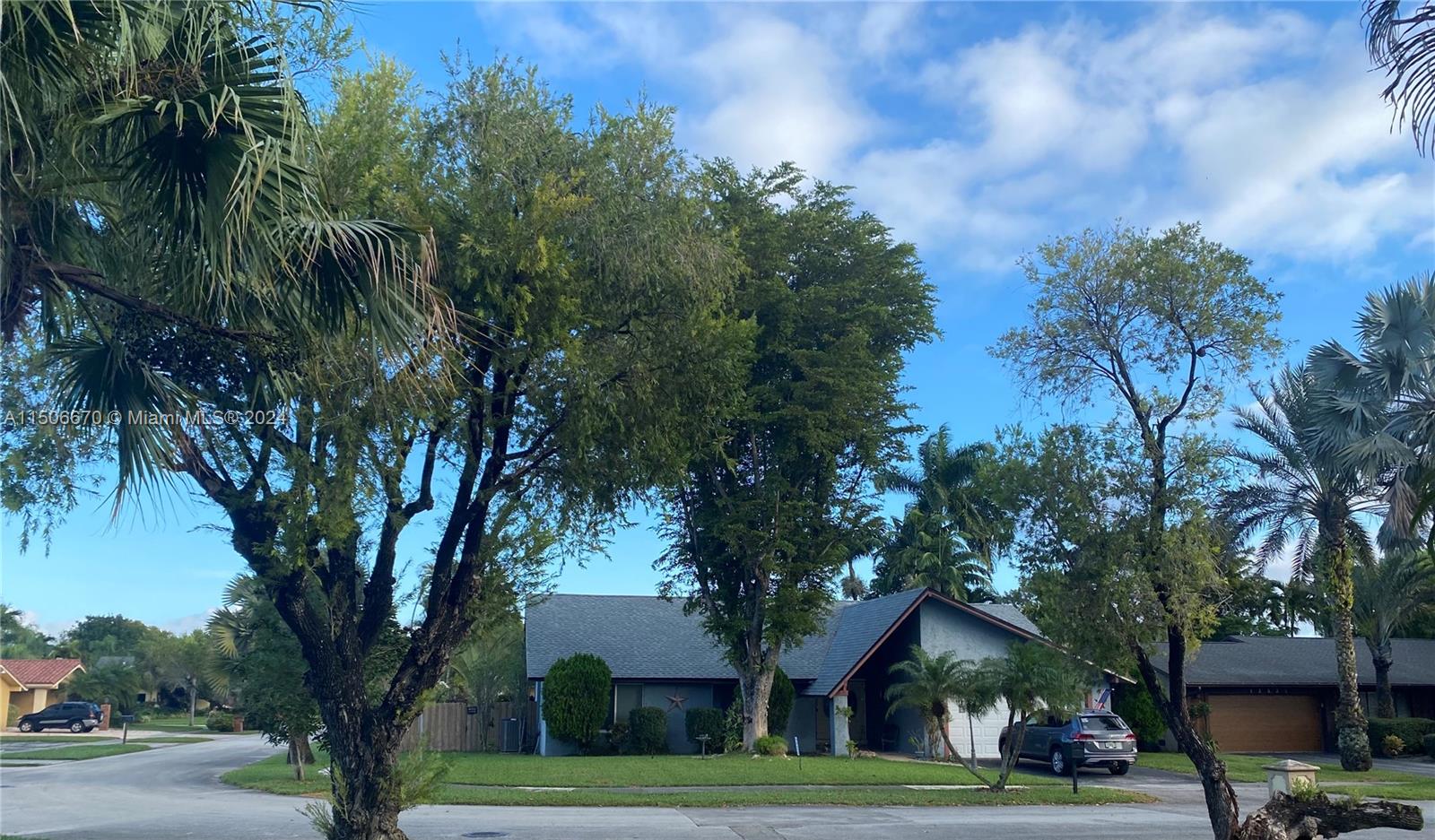 13341 Southwest 101st Street Miami, FL 33186 - Photo 13 of 43 a view of a yard with large trees