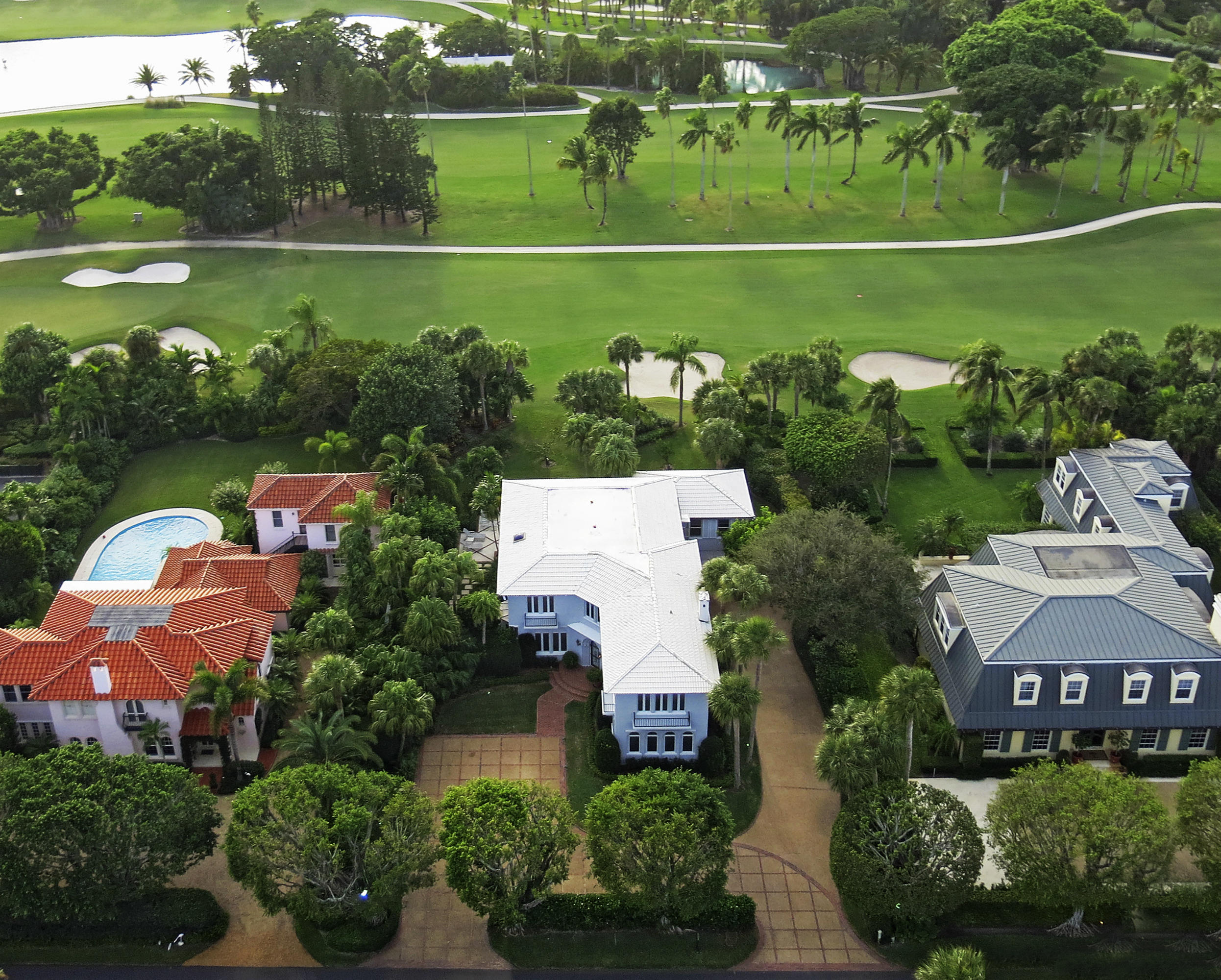 38 Gomez Road Hobe Sound, FL 33455 - Photo 1 of 16 Aerial 38 Gomez Rd adjustred roof