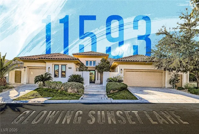 $3,792,600 | 11593 Glowing Sunset Lane, Las Vegas, NV 89135