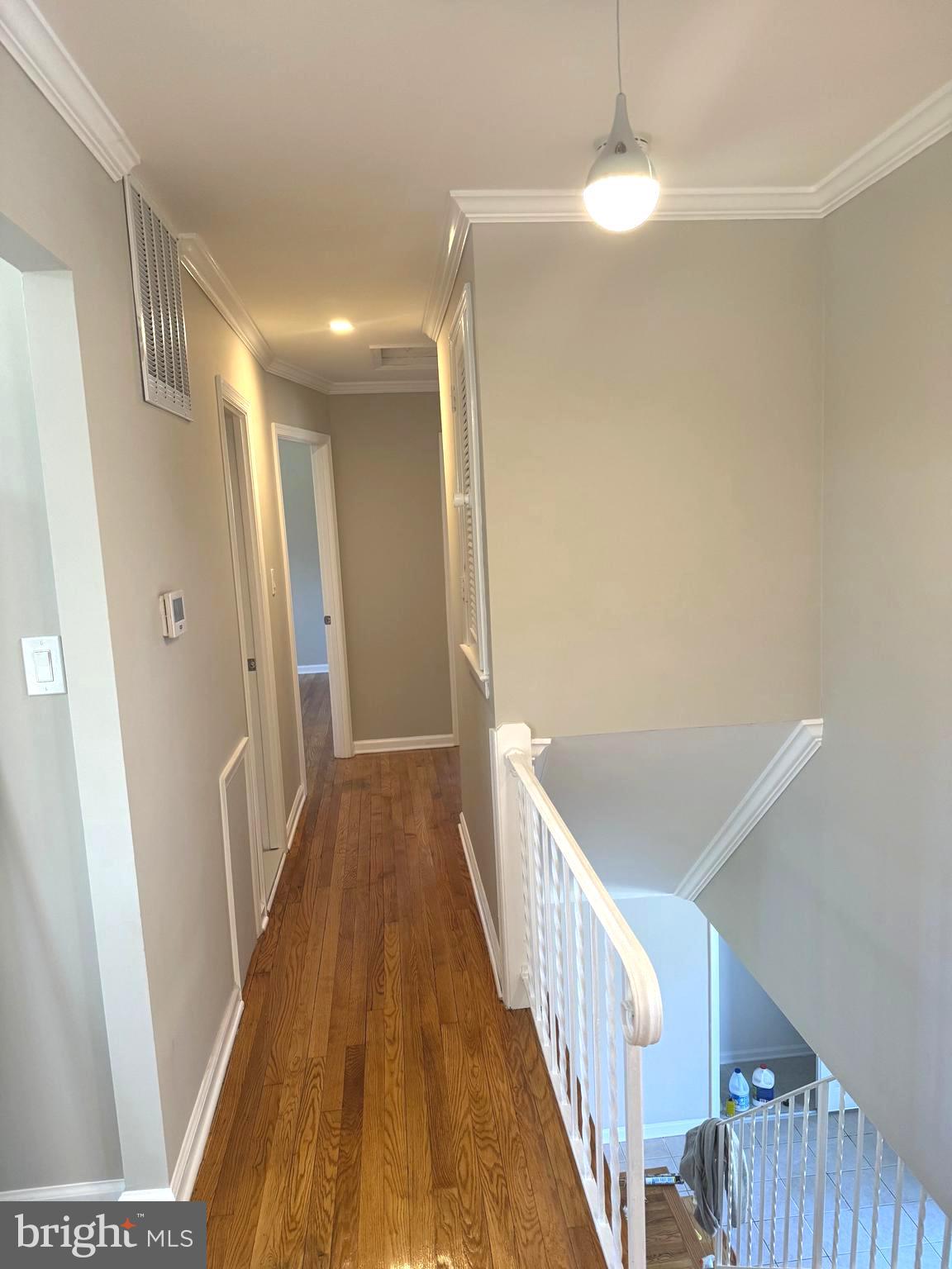 9610 McAlpine Road Silver Spring, MD 20901 - Photo 22 of 44 Hallway to bedrooms on upper level