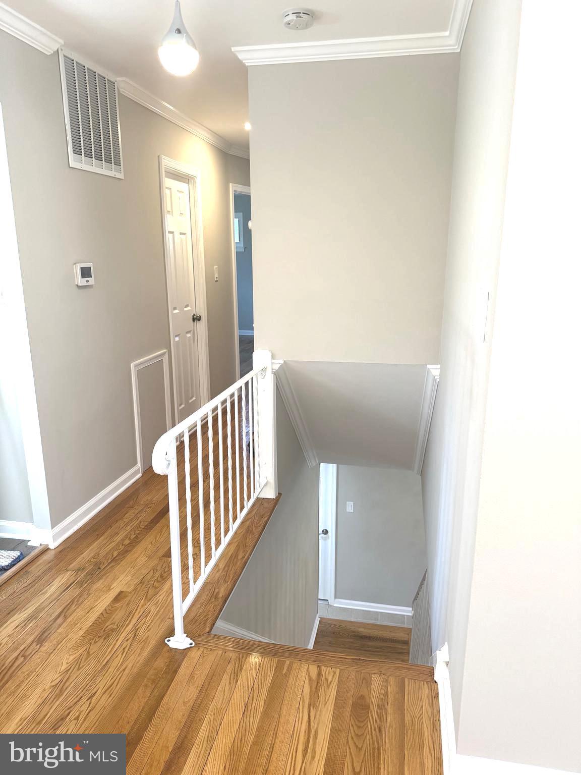 Stairs to upper level