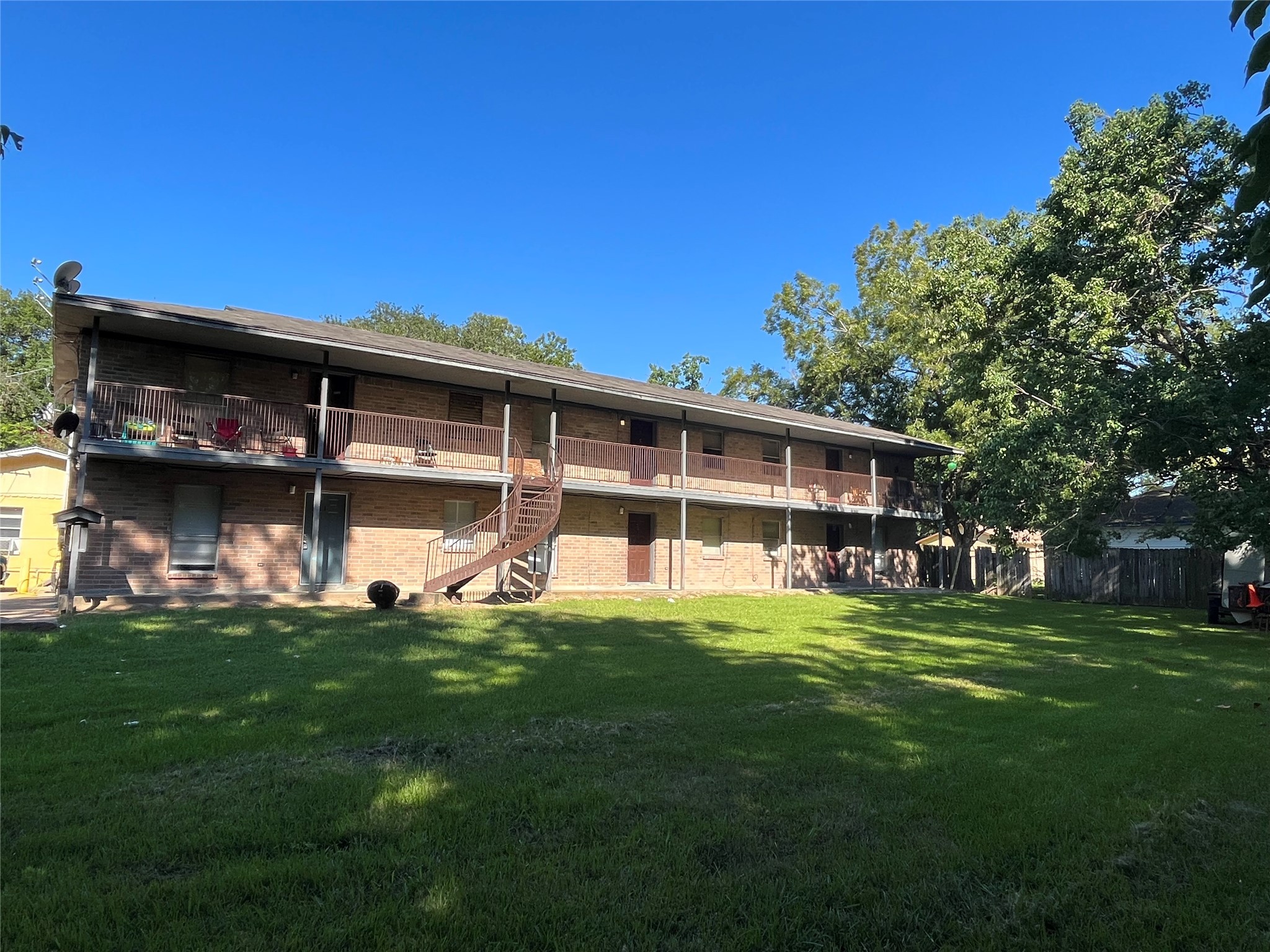 1842 Thompson Street La Marque, TX 77568 - Photo 2 of 12 a view of a house with a yard