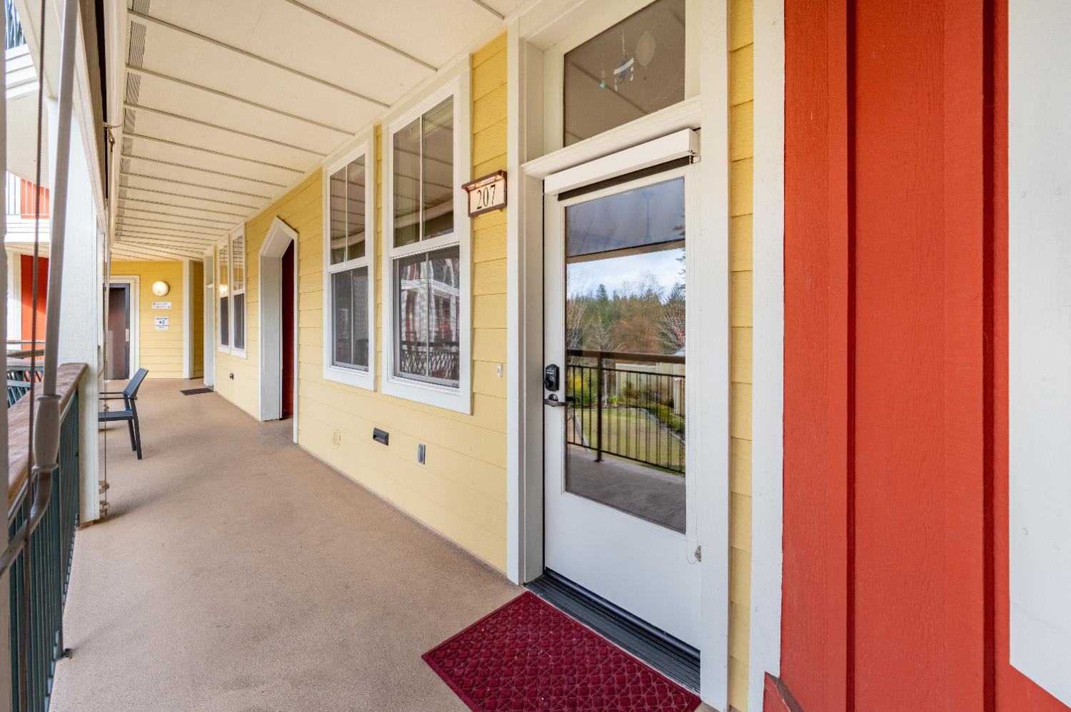 800 Freeman Lane, Unit 207 Grass Valley, CA 95949 - Photo 15 of 29 a view of a hallway with windows