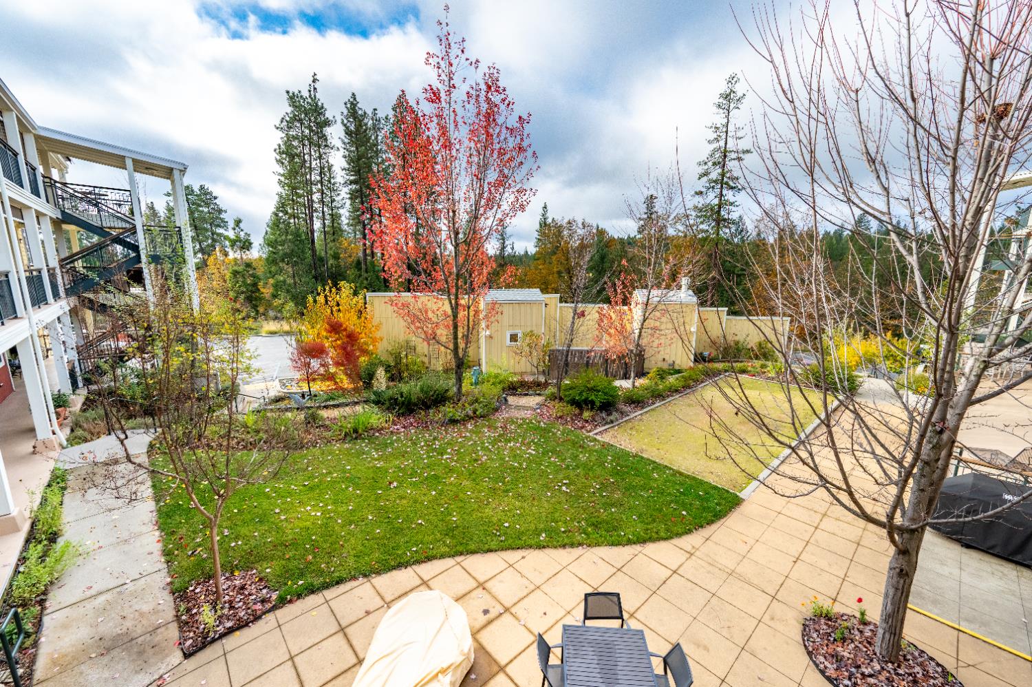800 Freeman Lane, Unit 207 Grass Valley, CA 95949 - Photo 16 of 29 a view of a garden with a bench
