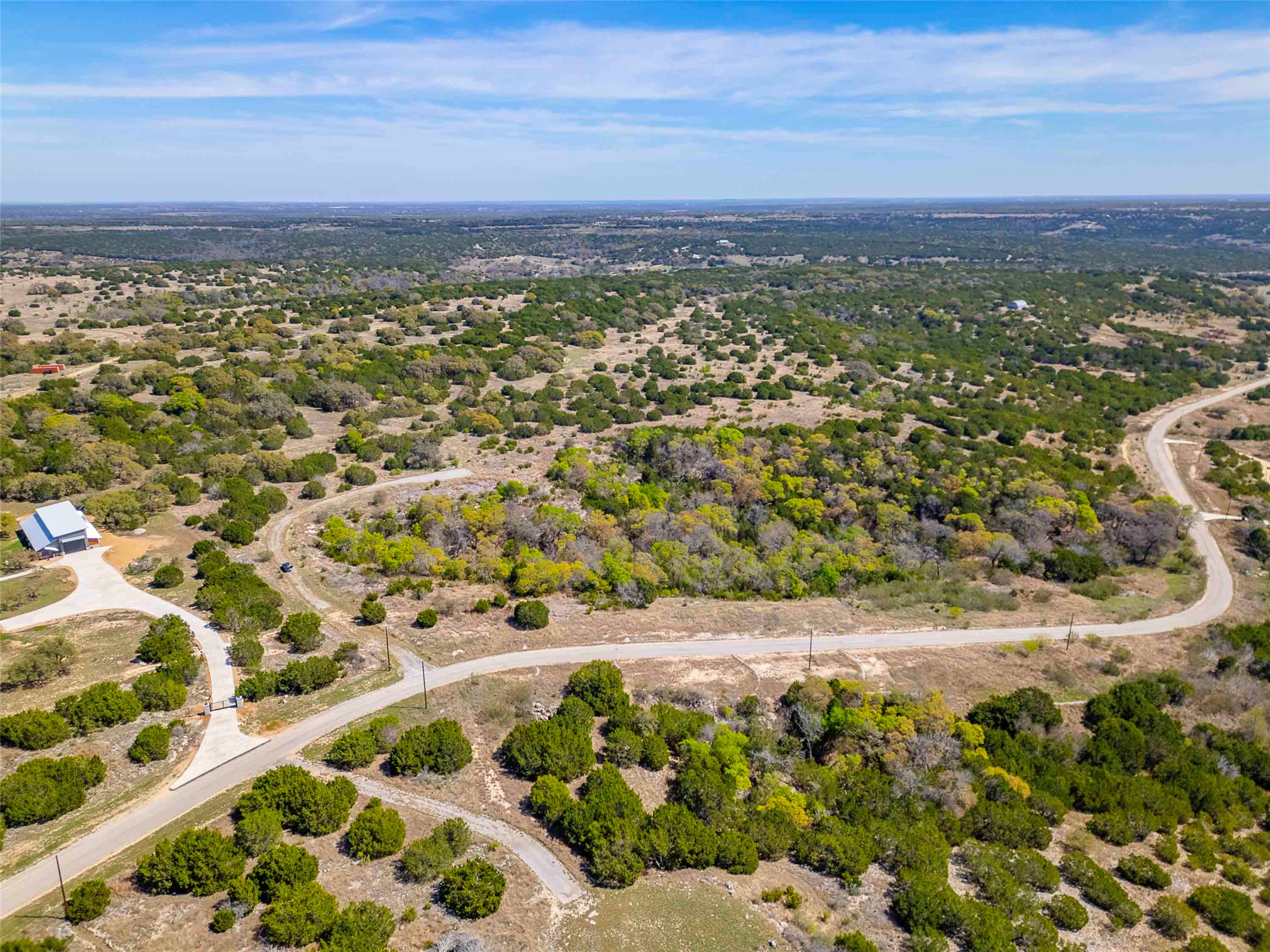 Lot 8 Saddle Ridge Drive Bertram, TX 78605 - Photo 5 of 15 Drone / aerial view
