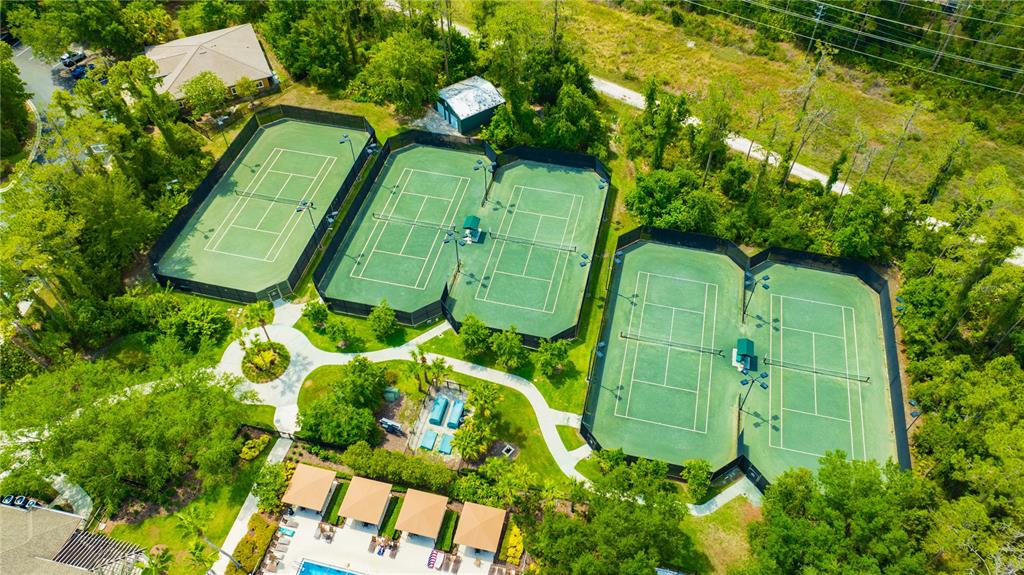 2409 Spring Hollow Loop Wesley Chapel, FL 33544 - Photo 38 of 47 an aerial view of a garden
