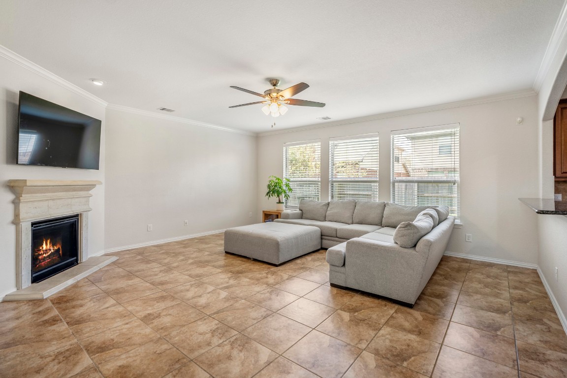 12107 Cove Ridge Lane Cypress, TX 77433 - Photo 11 of 44 This cozy living room is ready to welcome you home
