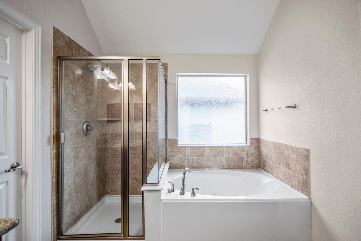 12107 Cove Ridge Lane Cypress, TX 77433 - Photo 29 of 44 Separate Shower and Bath