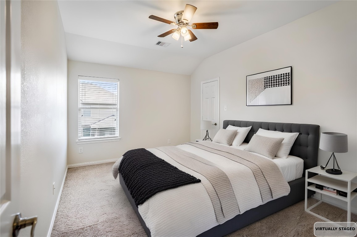 12107 Cove Ridge Lane Cypress, TX 77433 - Photo 35 of 44 Upstairs Bedroom 3 - Virtually Staged