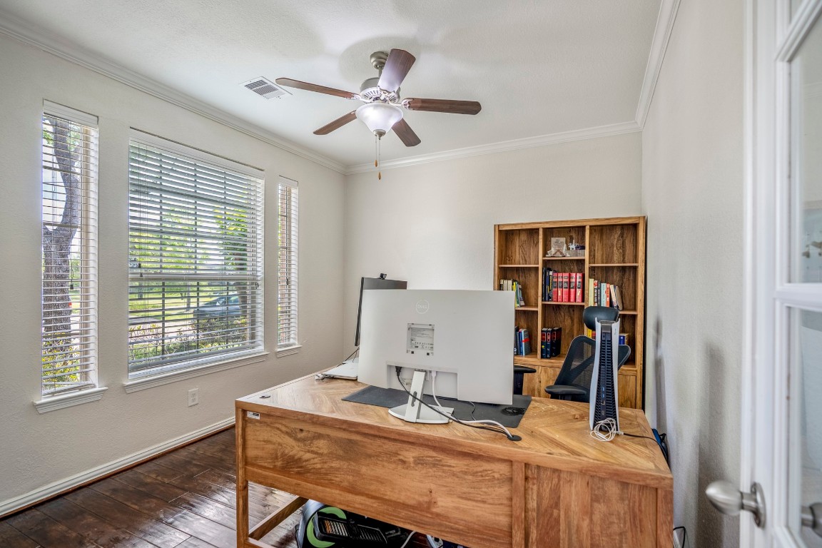 12107 Cove Ridge Lane Cypress, TX 77433 - Photo 6 of 44 Home Office with lots of natural light!