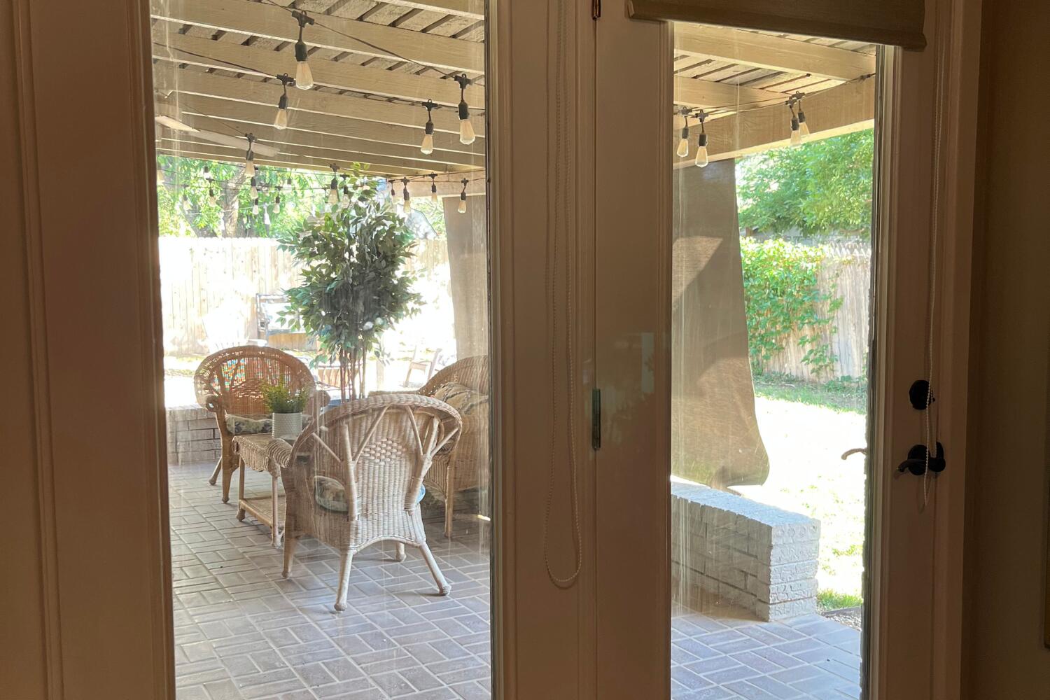8508 Jordan Drive Lubbock, TX 79423 - Photo 18 of 34 a view of a dining room with furniture window and outside view