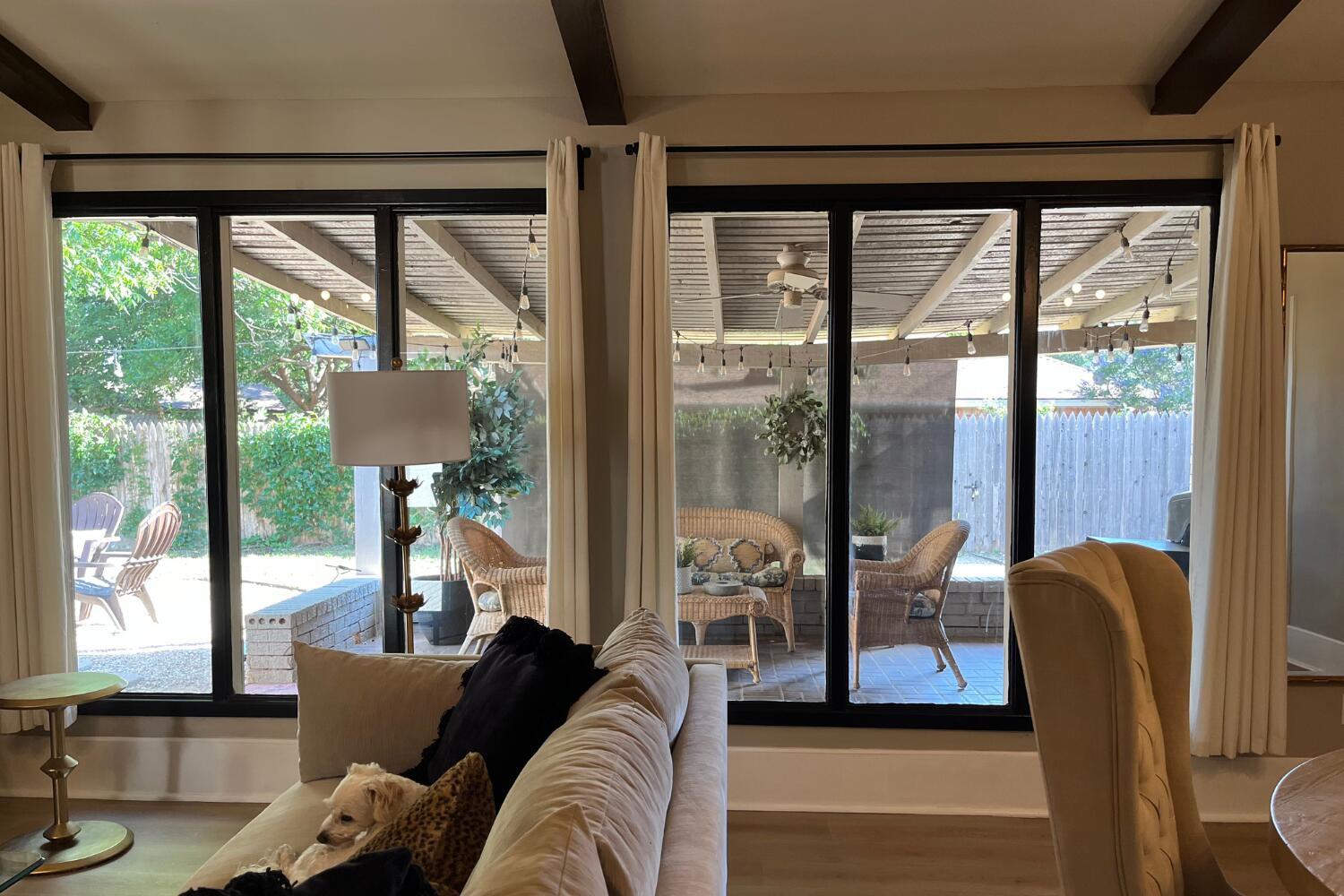 8508 Jordan Drive Lubbock, TX 79423 - Photo 9 of 34 a living room with furniture and a large window